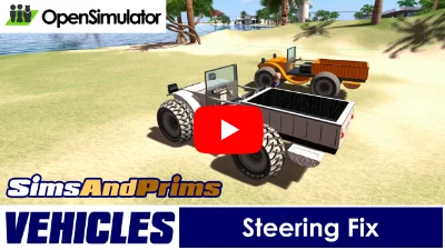 Vehicle Steering Fix | OpenSimulator