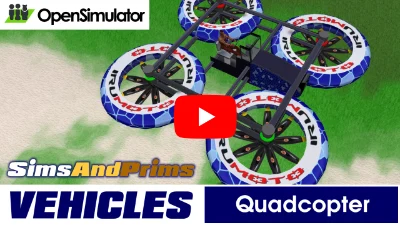 Albatross Quadcopter by IruMoto | OpenSimulator