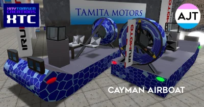 Cayman Airboat for OpenSimulator