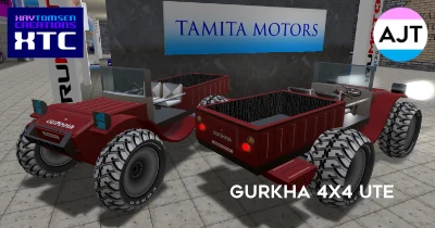 Gurkha 4x4 Ute for OpenSimulator