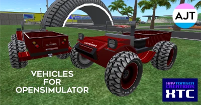 Vehicles for OpenSimulator