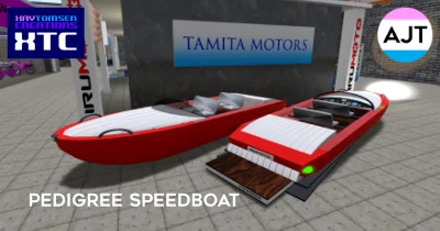 Pedigree Speedboat for OpenSimulator