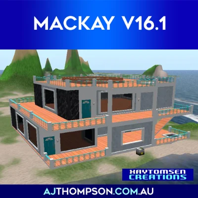 Mackay Mansion v16.1 for Open Sim